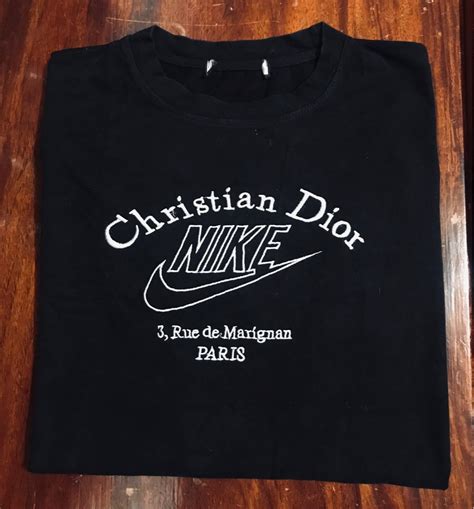 dior x nike shirt|christian dior x nike.